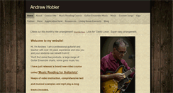 Desktop Screenshot of andrewhobler.com